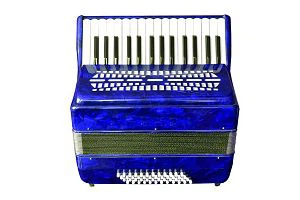 Акордеон с 30 клавиша в три цвята