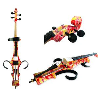 4/4 Професионално цветно електрическо виолончело