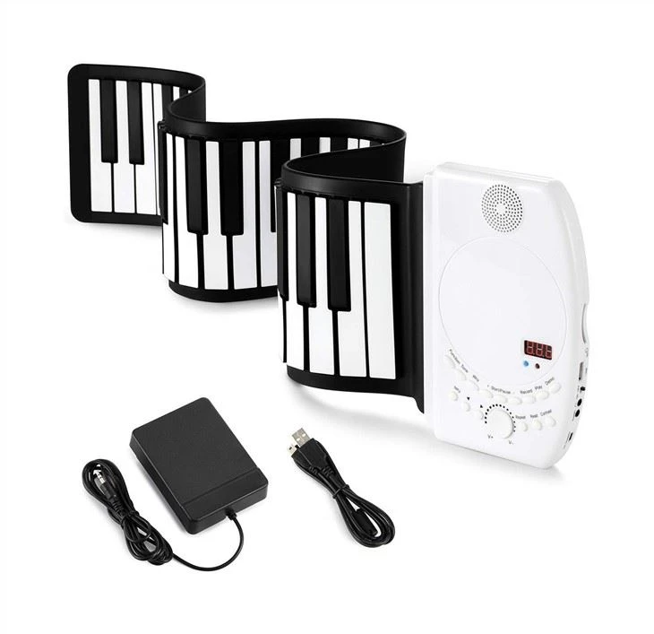 88 Keys Roll Up Piano With MIDl Output
