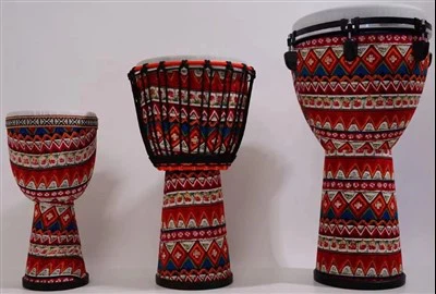 8", 10", 12" лека африканска тамбура за деца и възрастни