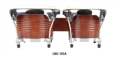 6,5" плюс 7,5" Бонго барабани от първи слой козя кожа, нови африкански барабани